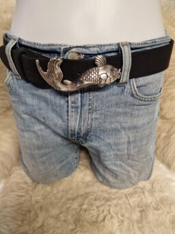 ceinture Précieuse Nature en cuir 40 mm – Image 3