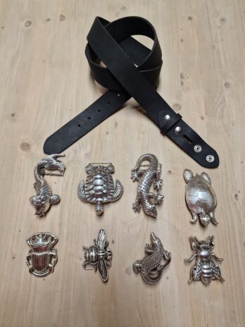 ceinture Précieuse Nature en cuir 40 mm